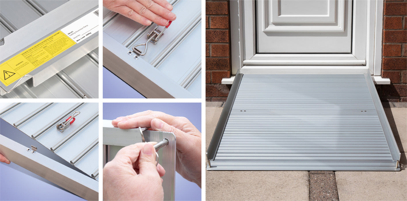 3ft Fold-up Aluminium Ramp