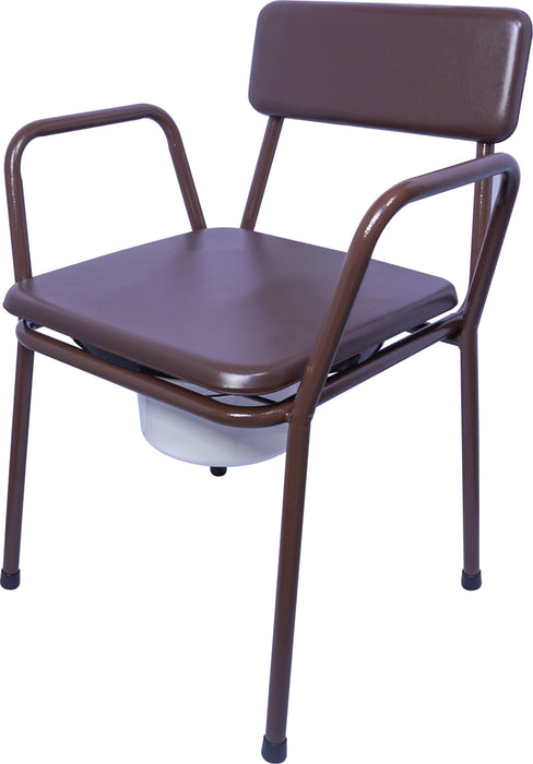 The Kent stacking commode chair