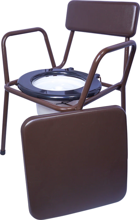 The Kent stacking commode chair