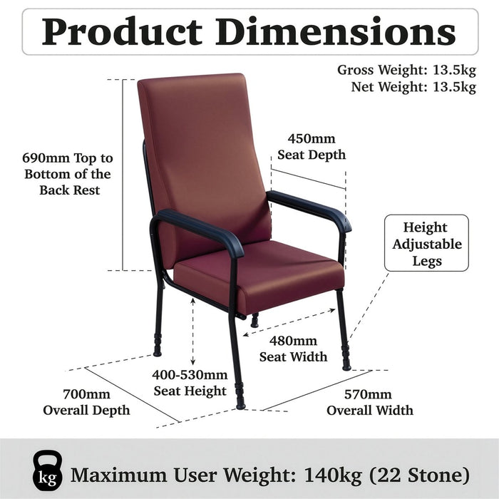 Longfield Lounge Chair (Brown)