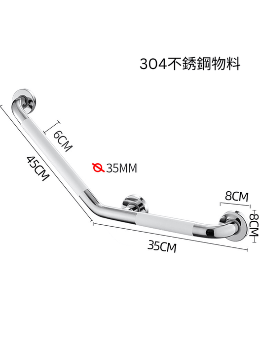 Newel 135度彎曲安全扶手