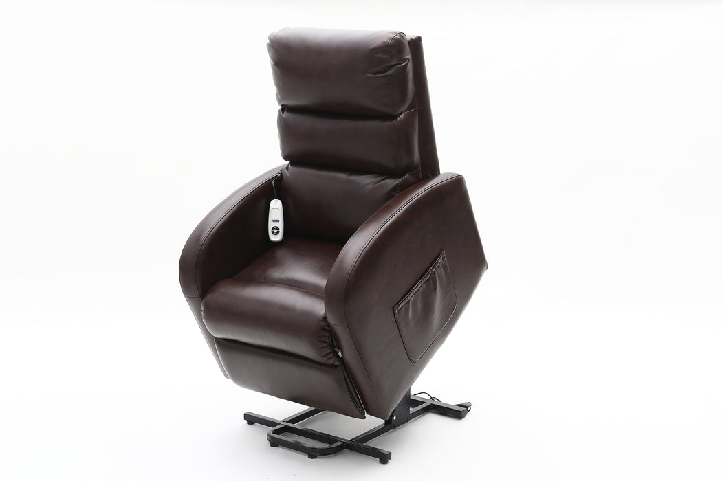 Ecclesfield Series Rise & Recliner (Dark brown)