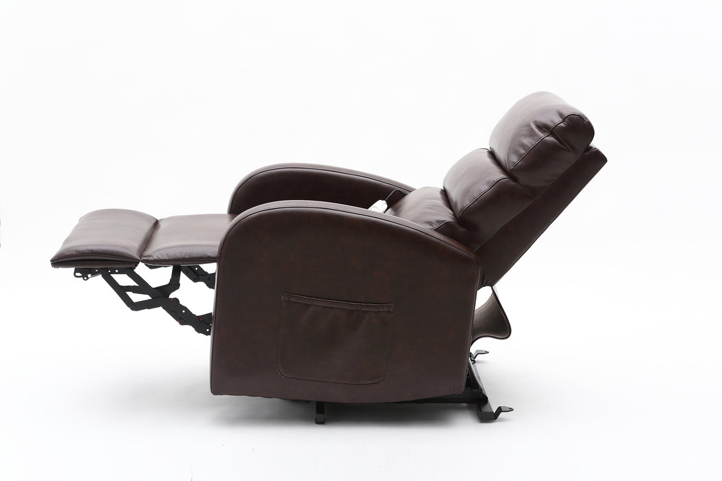 Ecclesfield Series Rise & Recliner (Dark brown)