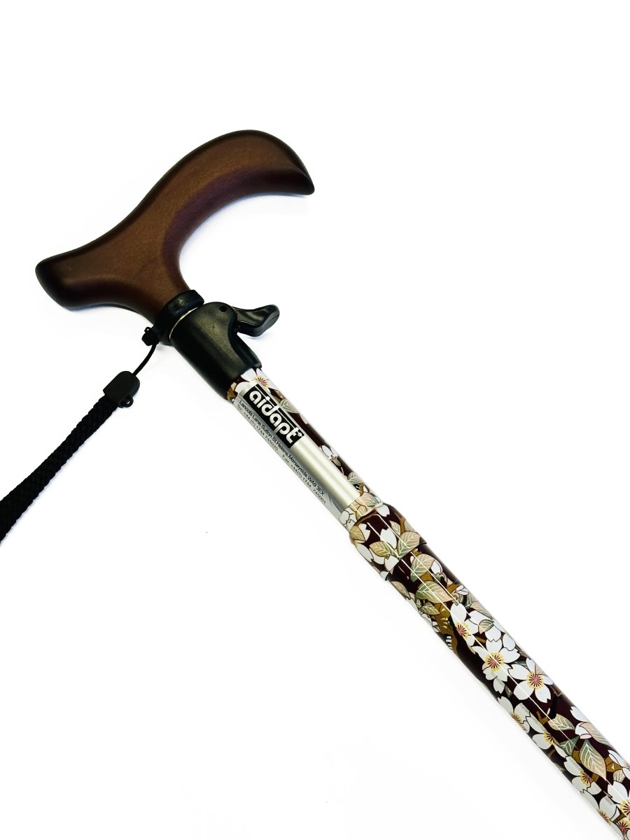 Mobility | Aids Crutches and Canes | One-Button Extendable Walking Stick 