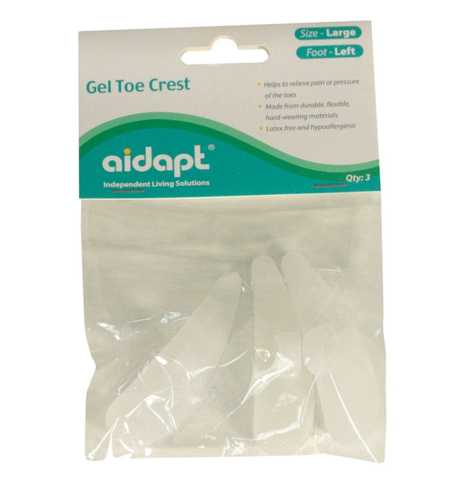 Gel Toe Pads (3 Pack) - Large (Right Foot)