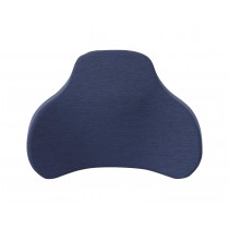 Ergonomic Lumbar Support Cushion for Lower Back Pain Relief (Navy)