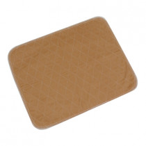 Washable Chair or Bed Pad - Light Brown