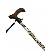 One-Button Extendable Walking Stick (Posy)