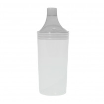 Drinking Cup with Two Spouts - Clear