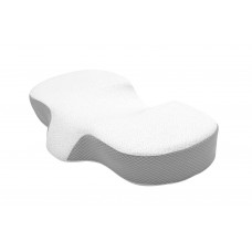 Ergonomic Contour Memory Foam Pillow (White)