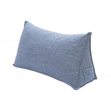 Memory Foam Triangle Bed Wedge Cushion (Blue)