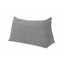 Memory Foam Triangle Bed Wedge Cushion (Grey)