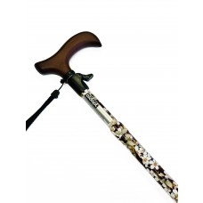 One-Button Extendable Walking Stick (Posy)
