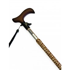 One-Button Extendable Walking Stick (Jungle Fever)