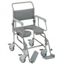 Transaqua (TA2) Attendant Propelled Shower Commode Chair (18")