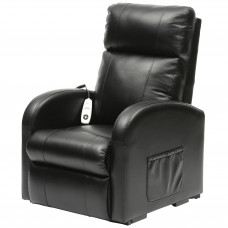 Daresbury Rise and Recline Chair Single Motor - Black - On Request