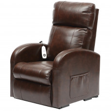 Daresbury Rise and Recline Chair Single Motor - Chestnut - On Request
