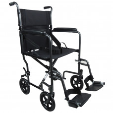 Aidapt Steel Compact Transit Chair (Hammered Effect)