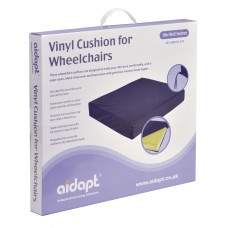 Vinyl Wheelchair Cushion with Memory Foam (406x406x50 mm)