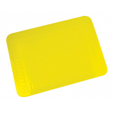 Silicone Rubber Anti Slip Rectangular Mat 25.5x18.5 cm (Colour Yellow)