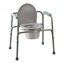 鋼製三合一沐浴便廁椅