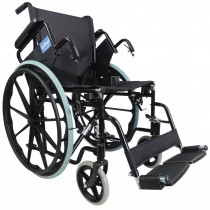 Aidapt 豪華自推進式鋼製輪椅（黑色）- 預訂
