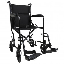 Aidapt 輕巧式鋼製輪椅 (黑色)
