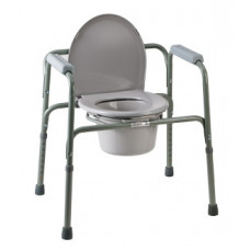 鋼製三合一沐浴便廁椅
