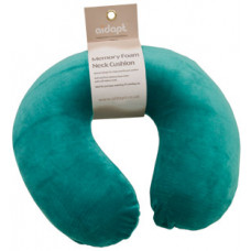 記憶軟墊型頸枕（湖水綠）
