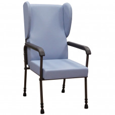 可調高度椅及背墊休閑椅 (藍色)