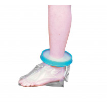 淋浴/沐浴防水保护手套 - 成人脚款