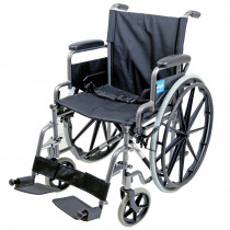 Aidapt 豪华自推进式钢制轮椅（锤击效果）- 预订