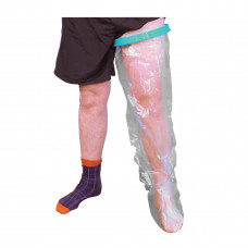 淋浴/沐浴防水保护手套 - 成人长腿款